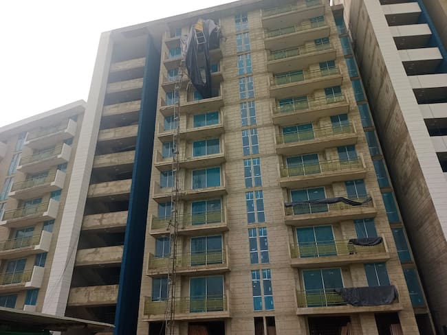 Obrero falleció al caer del piso 12 de un edificio en construcción en el sur de Cartagena