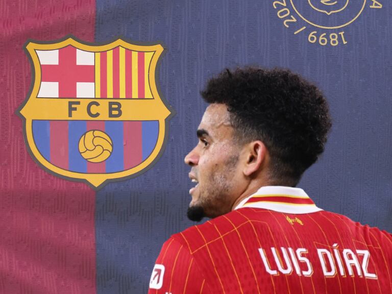 Luis Díaz, en los planes del Barcelona - Getty Images