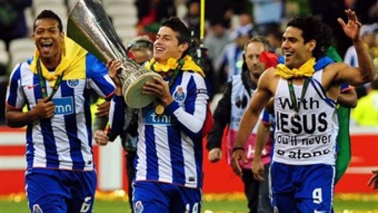 Con gol de Falcao, Oporto se corona campeón de la Liga Europa