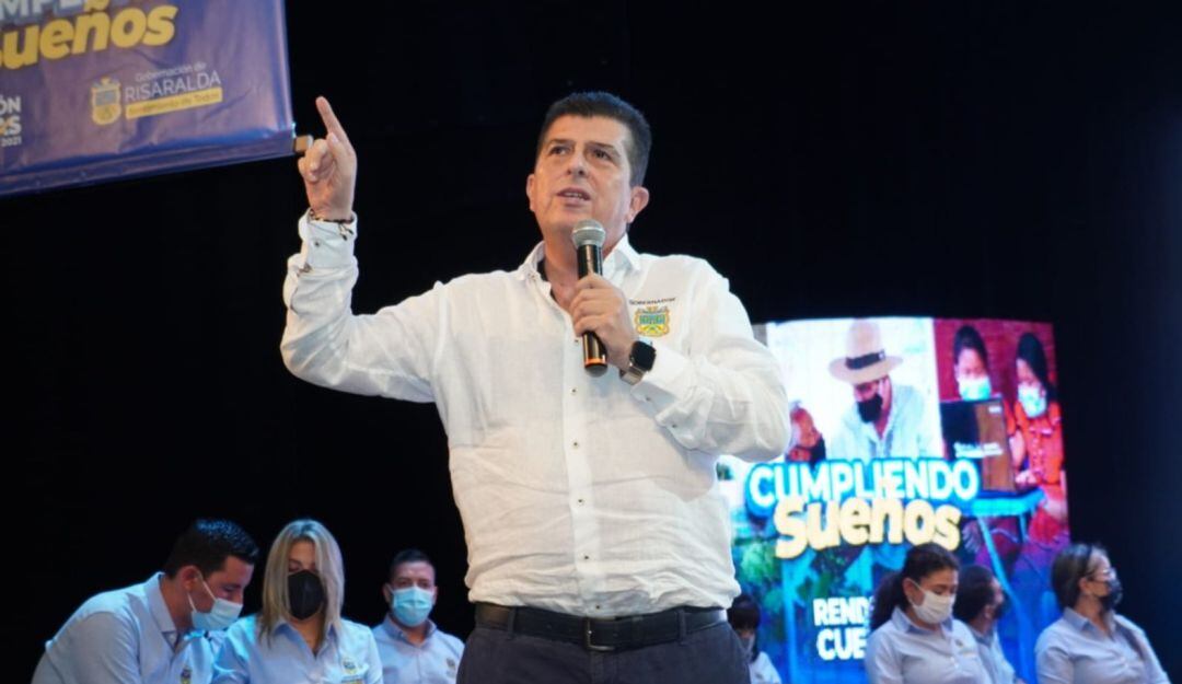 Gobernador Víctor Manuel Tamayo.