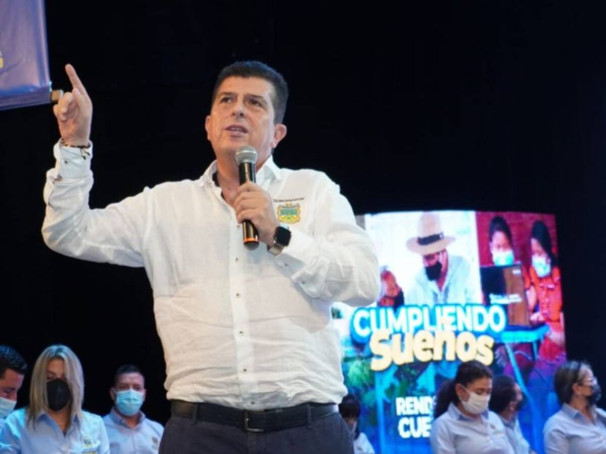Gobernador de Risaralda presentó rendición de cuentas del año 2021