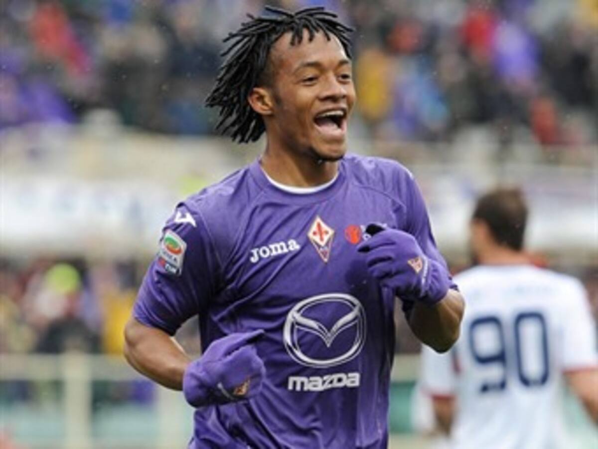 "Me siento feliz en la Fiorentina": Juan Guillermo Cuadrado