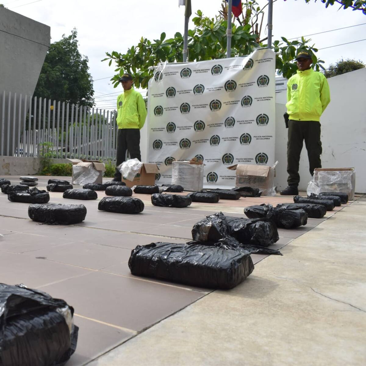 Policía incautó 41 kilos de marihuana en vivienda del barrio Nelson Mandela