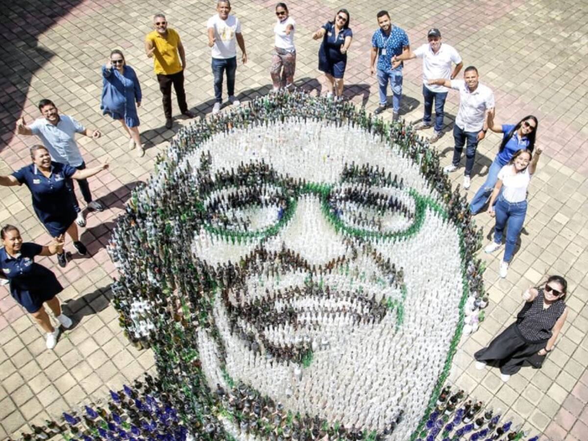 "El Rostro del Caribe a través del Cristal": la obra homenaje a 'Gabo'