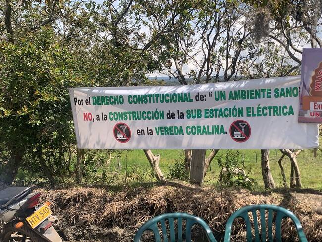 Protesta ambiental en Moniquirá: Comunidades exigen reubicación de subestación