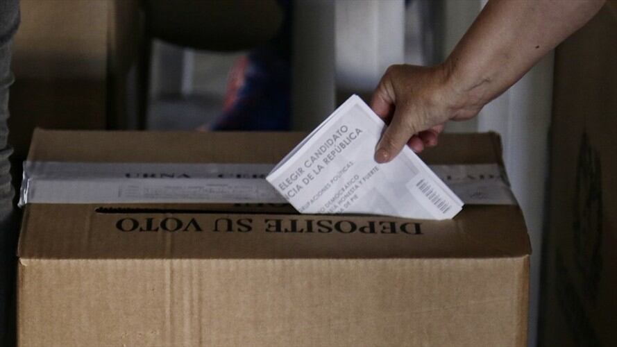 Votación en Soledad. Foto: Colprensa