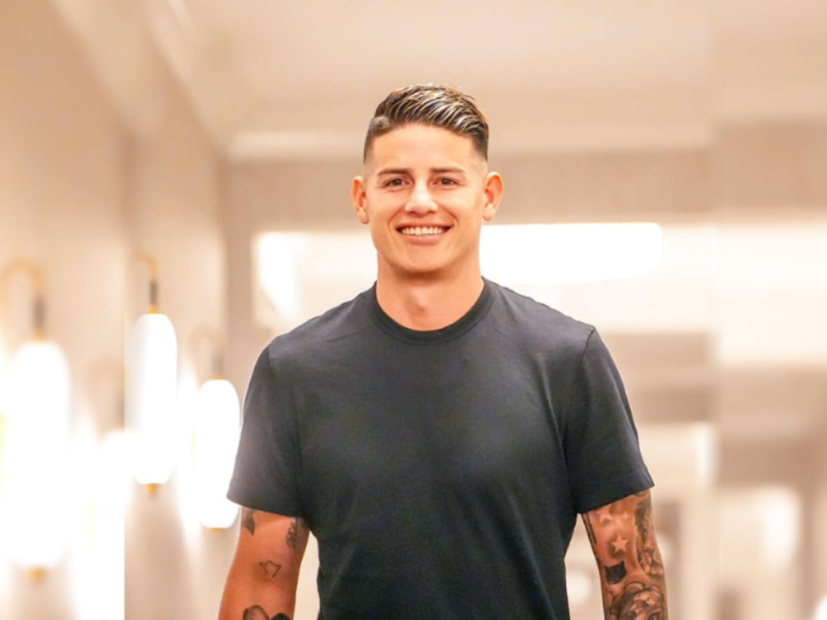 Llegó el Capitán: James Rodríguez se unió a la concentración de la Selección Colombia en Orlando