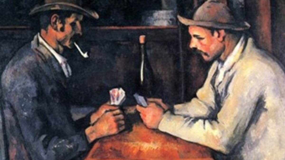 Una pintura de Cezanne rompió el record como la más cara de la historia