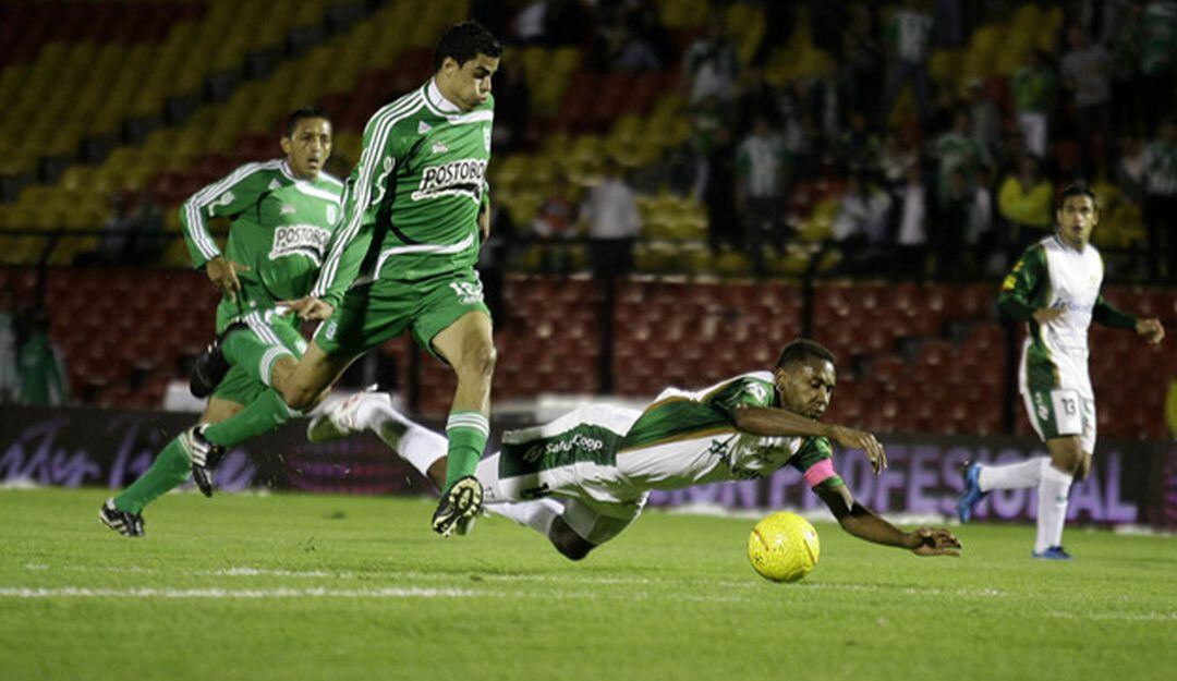 La Equidad vs Atlético Nacional en 2010-I