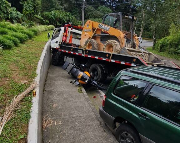 Choque múltiple- foto alcaldía de Medellín
