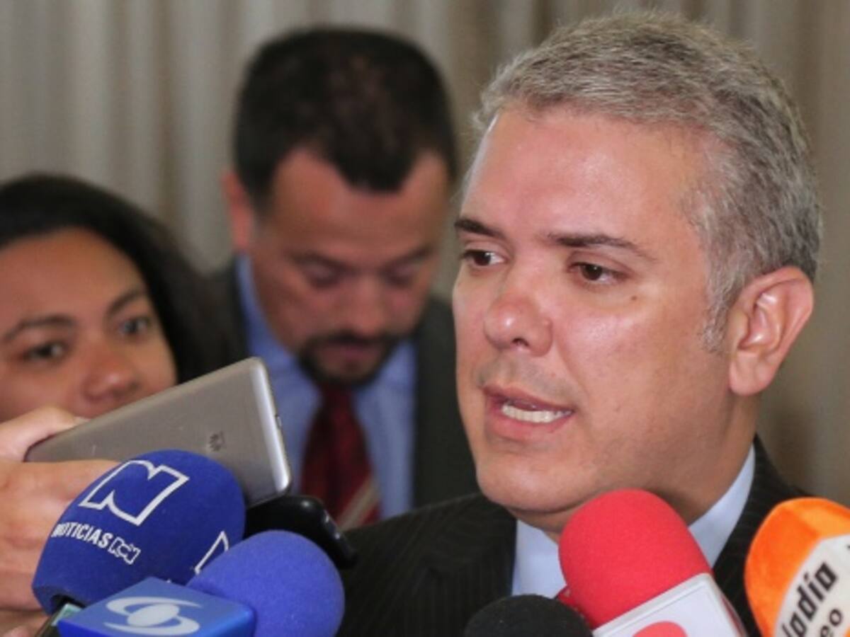 Deseo el diálogo social para velar por los derechos de las minorías: Duque