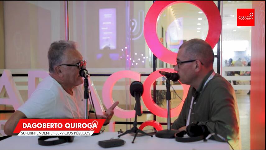 Dagoberto Quiroga Collazos  superintendente de Servicios Públicos Domiciliarios