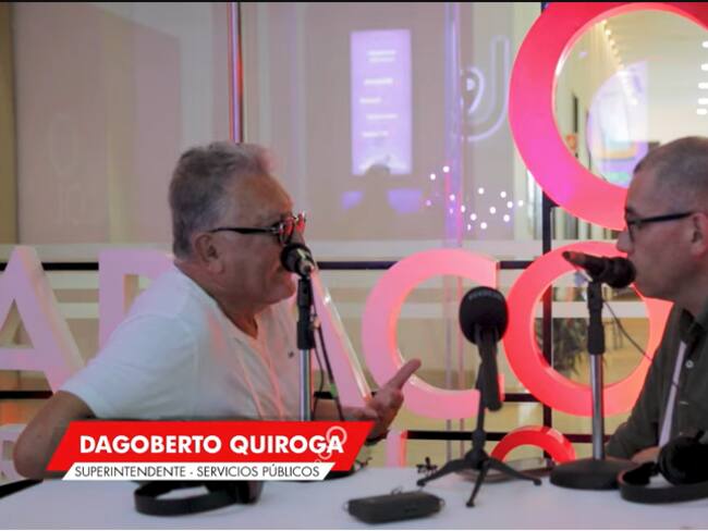 Dagoberto Quiroga Collazos  superintendente de Servicios Públicos Domiciliarios