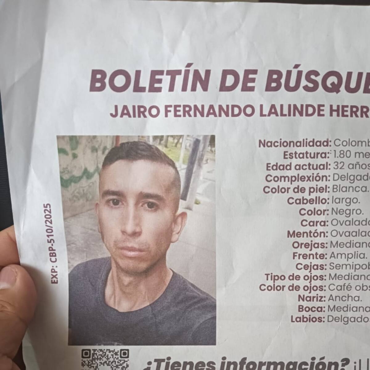 Desde el Quindío una madre clama ayuda para buscar a su hijo que está desaparecido en México