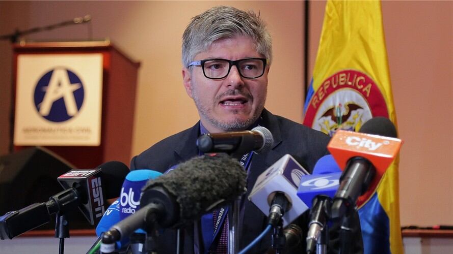 Juan Carlos Salazar, director de la Aeronáutica Civil. Foto: Colprensa