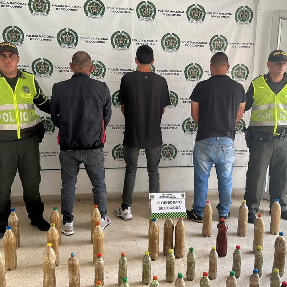 Los nervios delataron a tres hombres que transportaban cocaína en el Suroeste