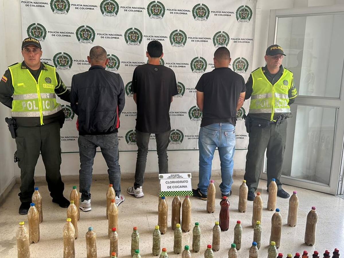 Los nervios delataron a tres hombres que transportaban cocaína en el Suroeste