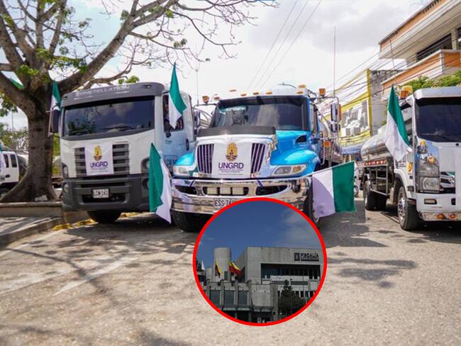 Escándalo de los carrotanques en La Guajira, investigado por la Fiscalía General.