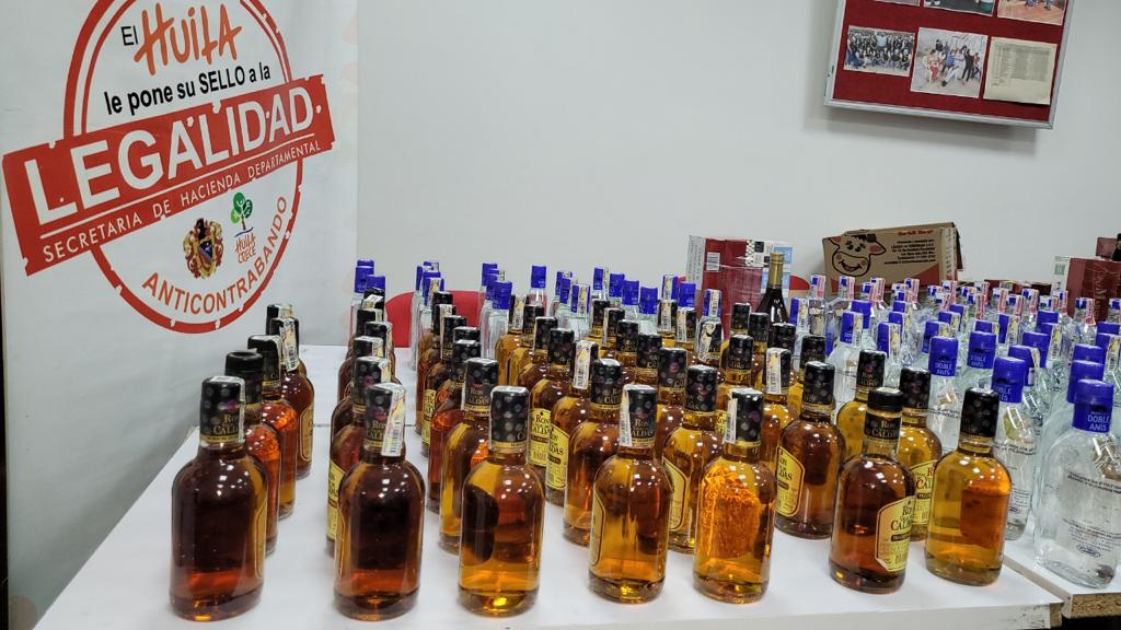 Los productos pretendían ser comercializados en estas localidades durante las fiestas de fin de año.