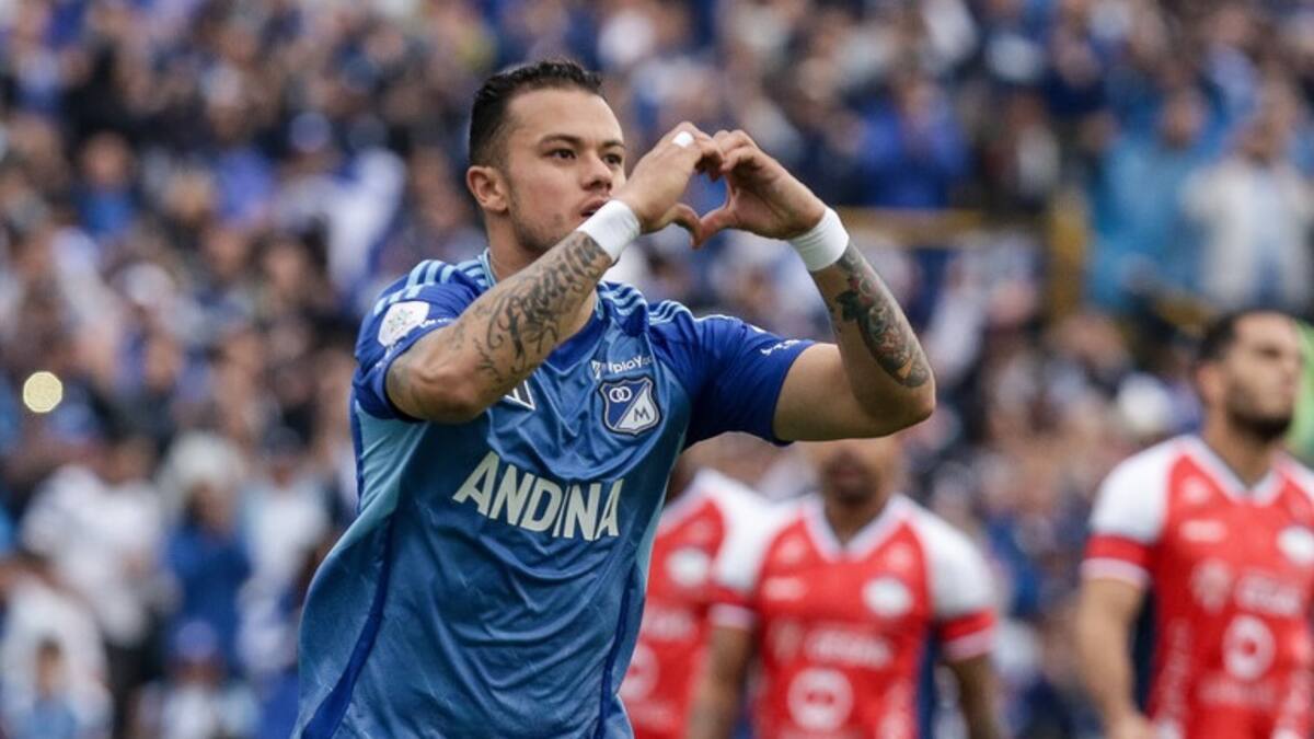 ¡Buenas noticias en Millonarios! David González reveló fecha de regreso de Leonardo Castro