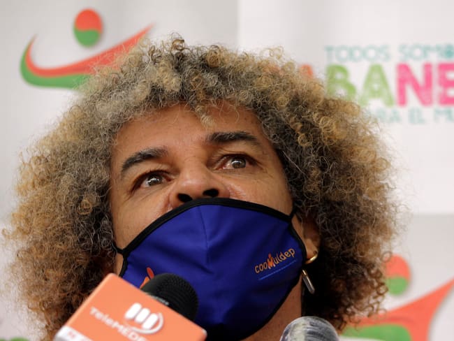 &#039;El Pibe&#039; Valderrama. (Photo by Fredy Builes/Getty Images)