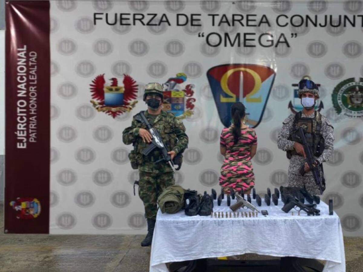 Hallan material de guerra en el Caquetá
