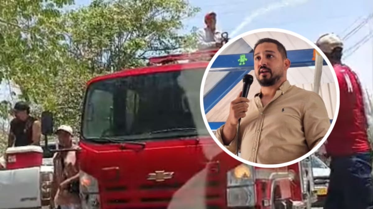 “En ningún momento se autorizó el carro de bomberos para las fiestas”: alcalde de Coello