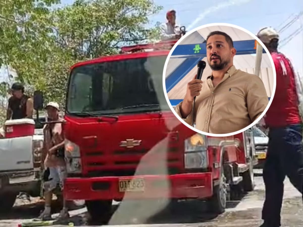 “En ningún momento se autorizó el carro de bomberos para las fiestas”: alcalde de Coello
