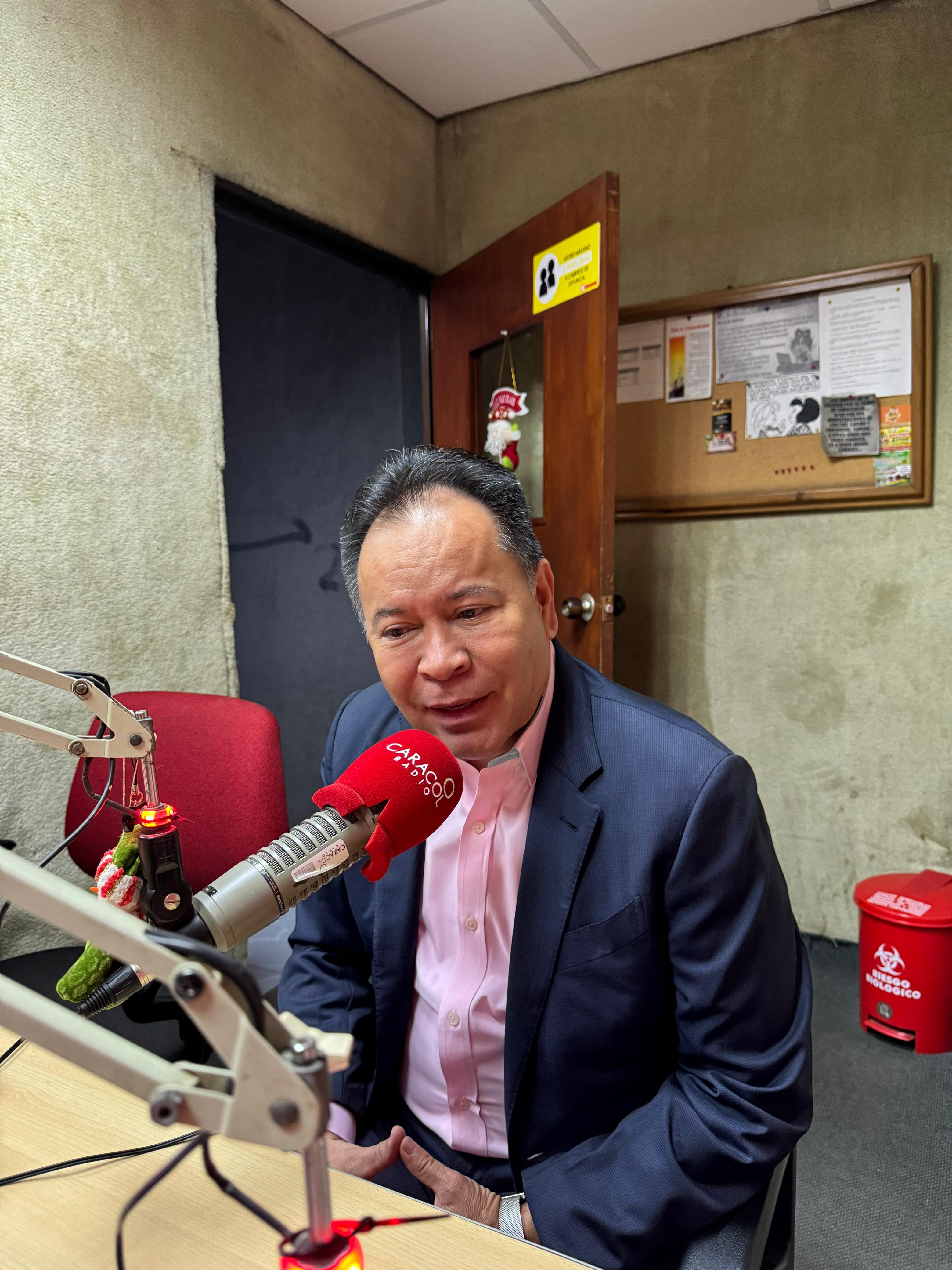 William Villamizar, gobernador de Norte de Santander / Foto: Caracol Radio