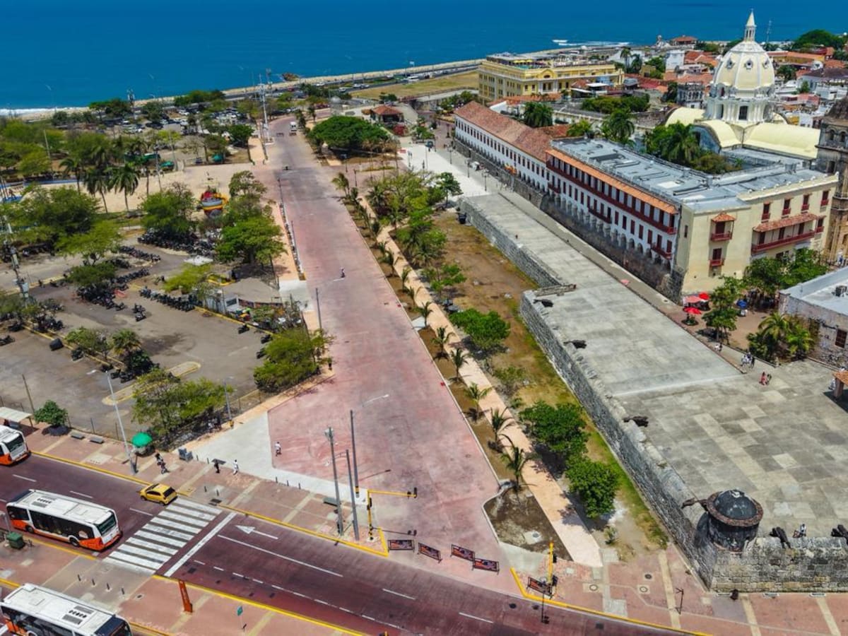 Cartagena ya cuenta con nueva conexión vial Corredor Histórico - Parque de la Marina