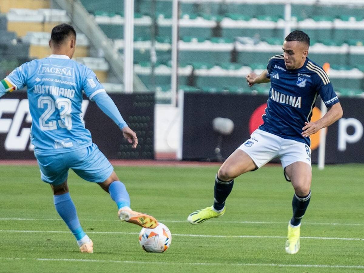 🔴 Bolívar Vs Millonarios EN VIVO Libertadores: Transmisión del partido y minuto a minuto