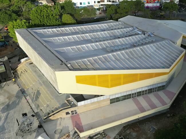 Coliseo Menor de Ibagué ubicado en la Unidad Deportiva de la calle 42