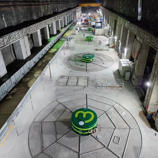 Casa de máquinas de Hidroituango- foto EPM