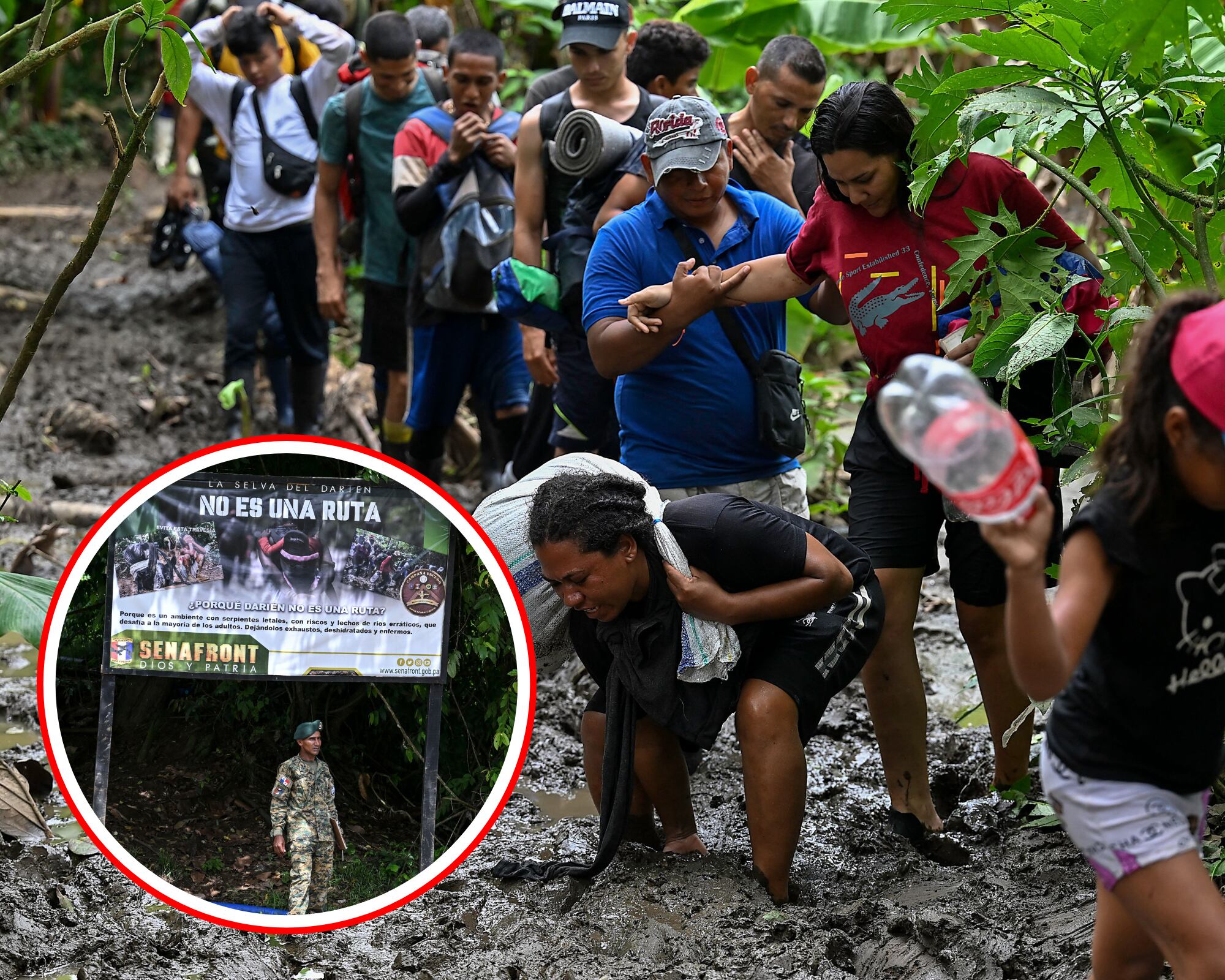 Los funcionarios de Panamá y Estados Unidos revelaron que solo falta establecer la zona en la que estarán los migrantes que cruzaron el Darién antes de ser regresados a sus países.
(Foto: Caracol Radio / Getty )