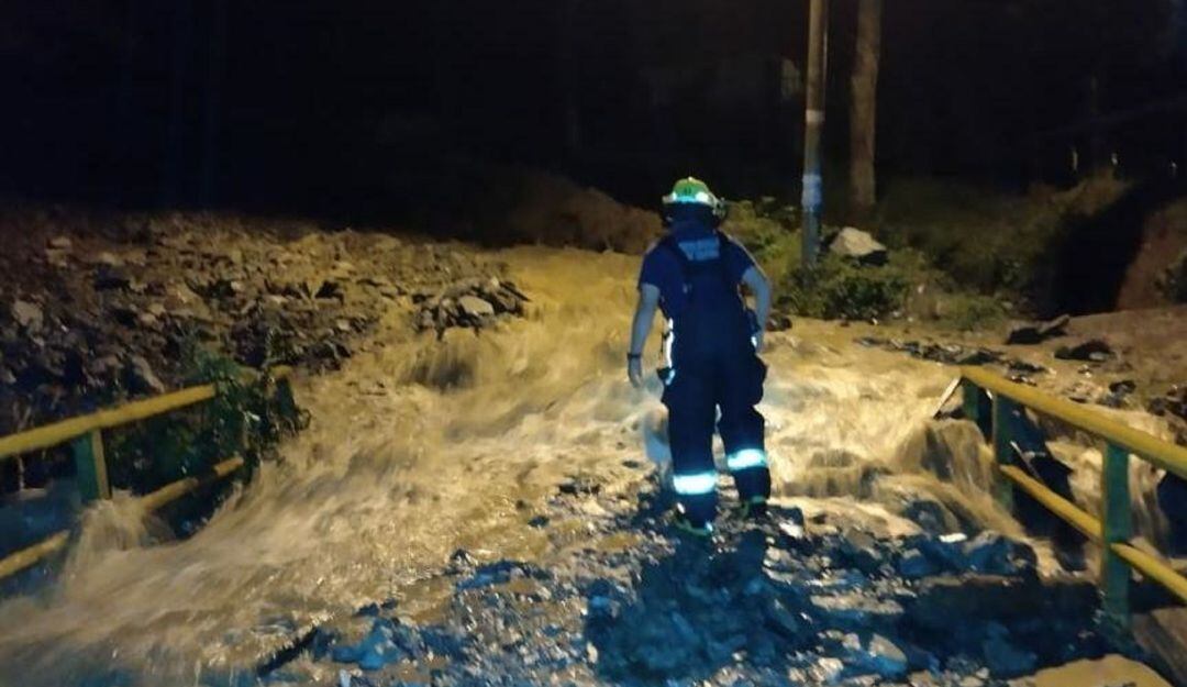 La emergencias más grave ocurrió en la vía al Cañón del Combeima.