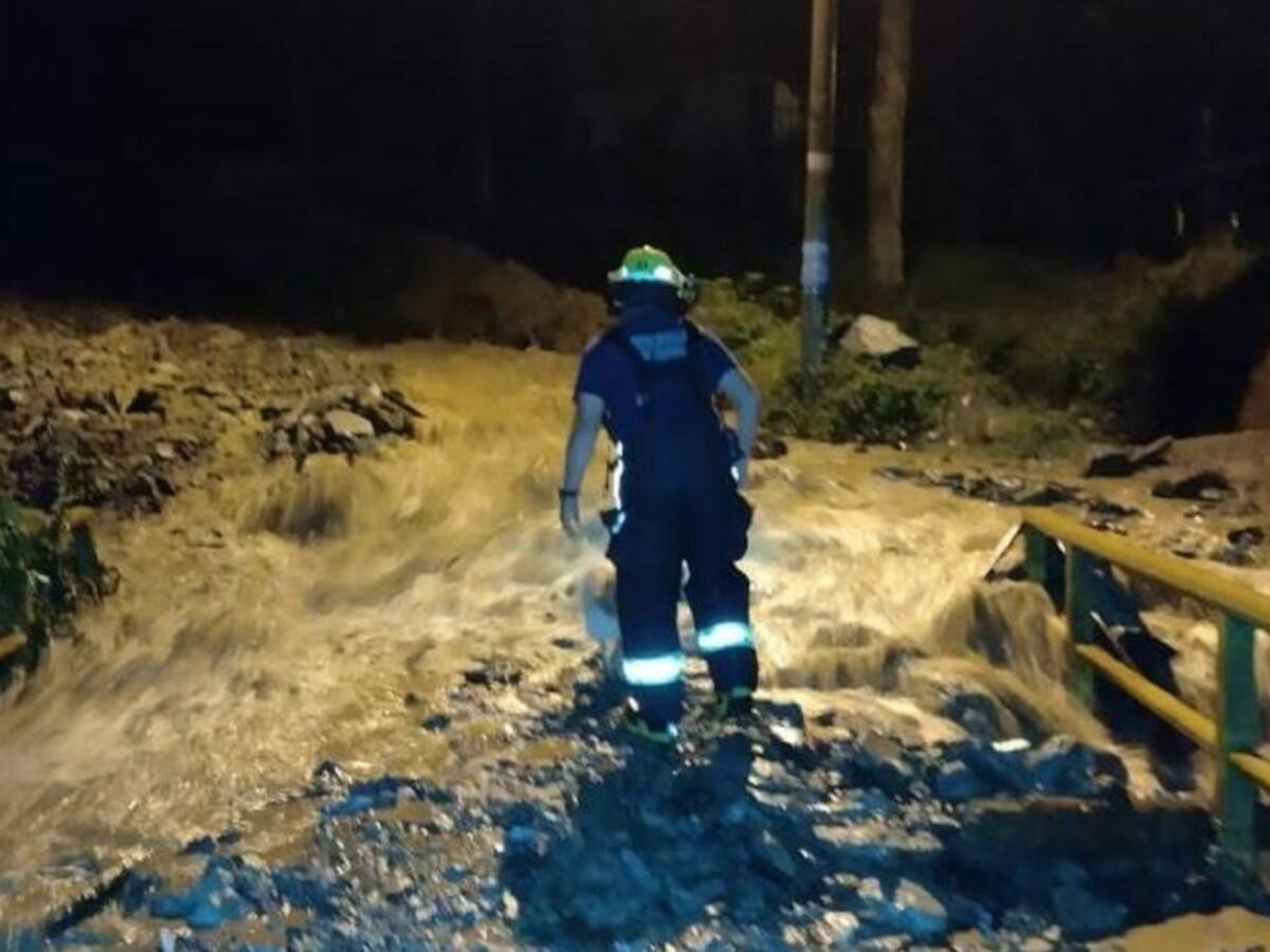 Emergencias en Ibagué por las fuertes lluvias