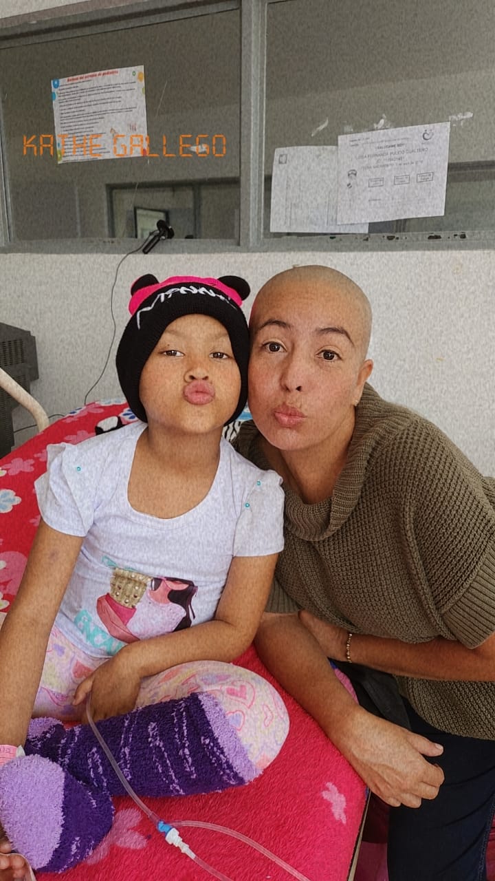 Katherine Gallego de la fundación “Las Calvas Estamos de Moda” ella es una representante de la mujer luchadora en Colombia.