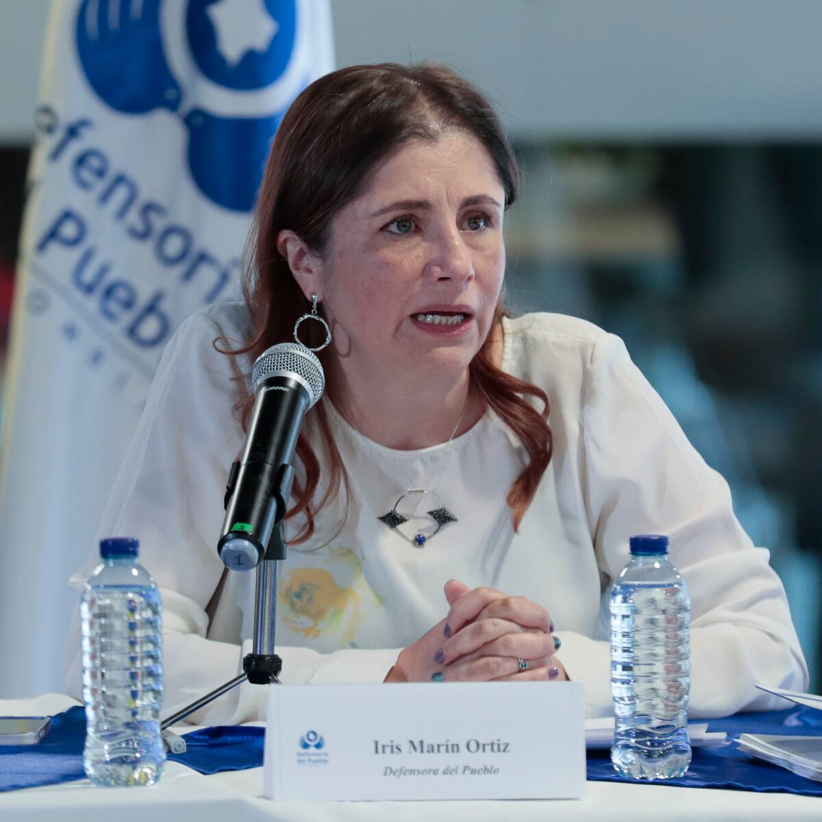 Defensora Iris Marín alerta sobre riesgos en la participación de exparamilitares en procesos de verdad