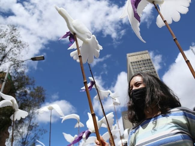 ¿Qué es lo sensato para Colombia en este momento? #LoSensatoEs. Foto: Colprensa / CAMILA DÍAZ