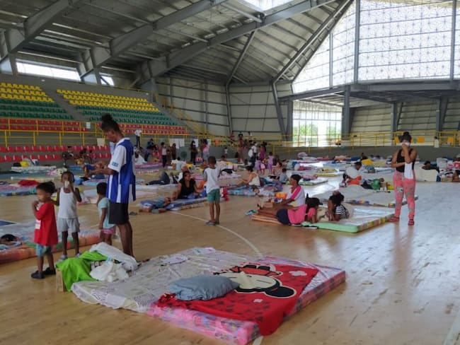 Coliseo Rocky Valdez fue devuelto, tras haber sido albergue temporal