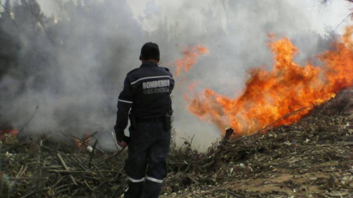 Emergencia por explosión de un tubo de gas natural en Páez, Boyacá