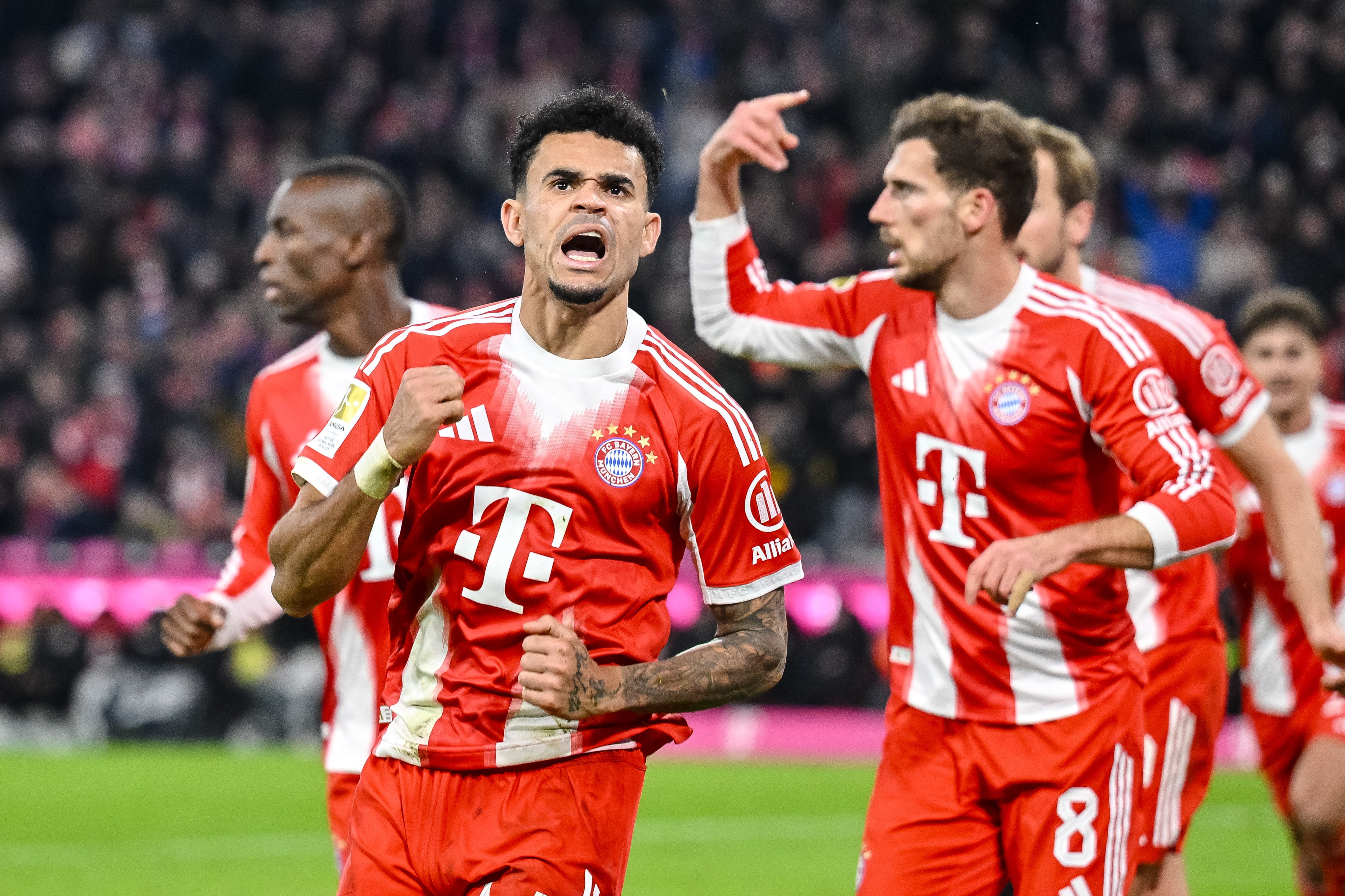 Luis Díaz, extremo colombiano del Bayern Múnich. (Photo by Harry Langer/DeFodi Images/DeFodi via Getty Images)