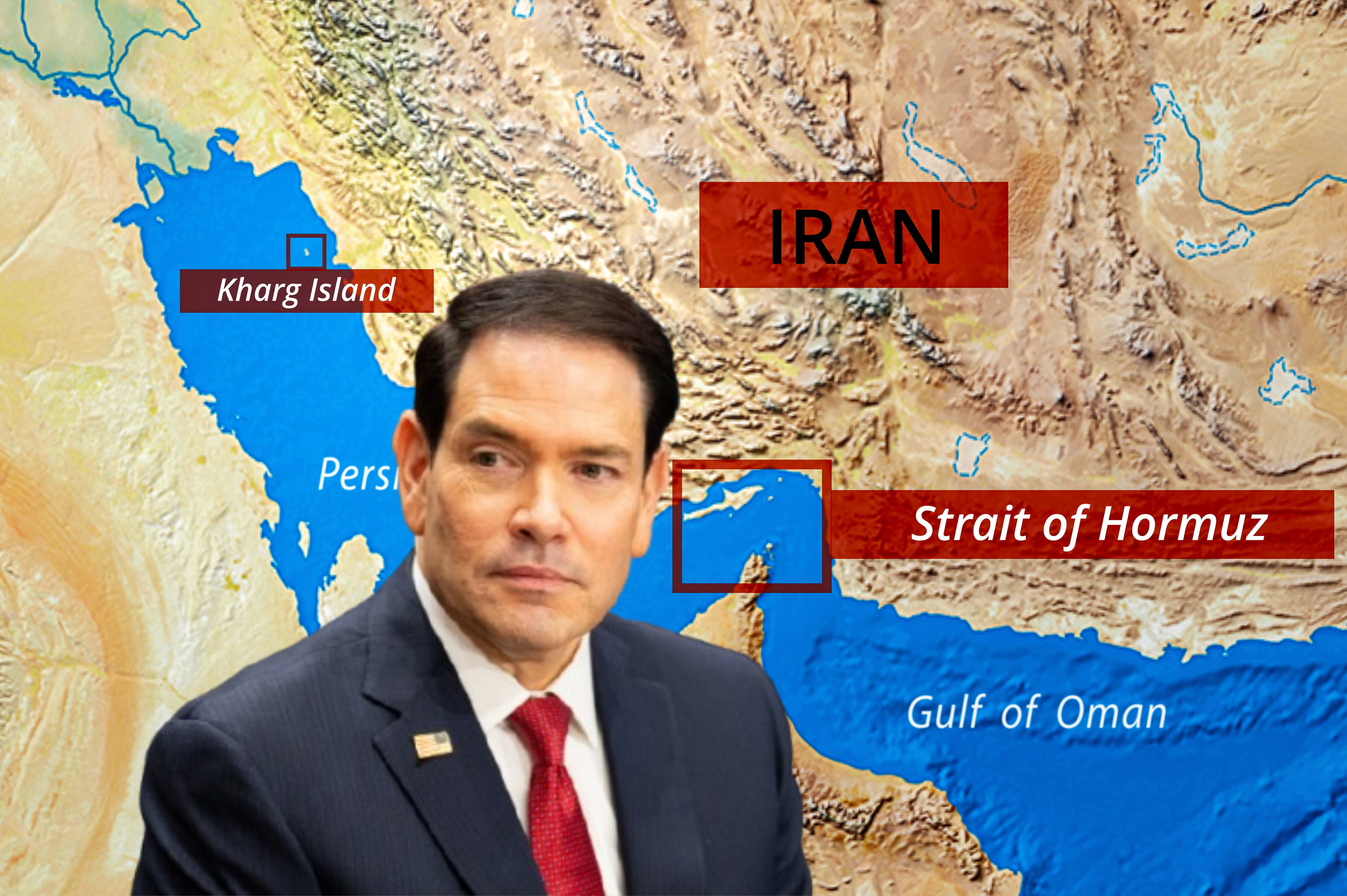 Imagen de referencia. Marco Rubio - Estrecho de Ormuz: Getty Images.