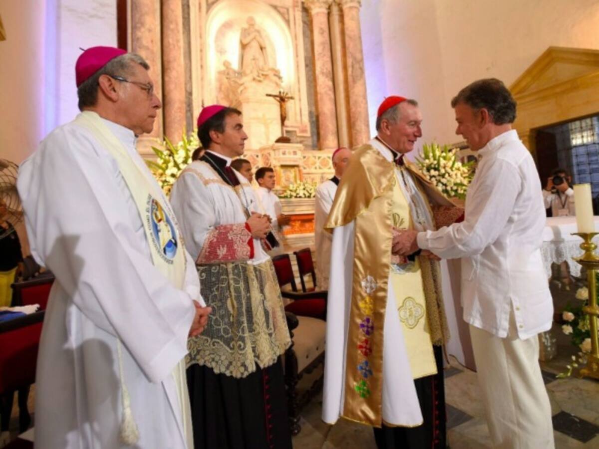 Santos oró por la reconciliación y al unidad del país para construir la paz