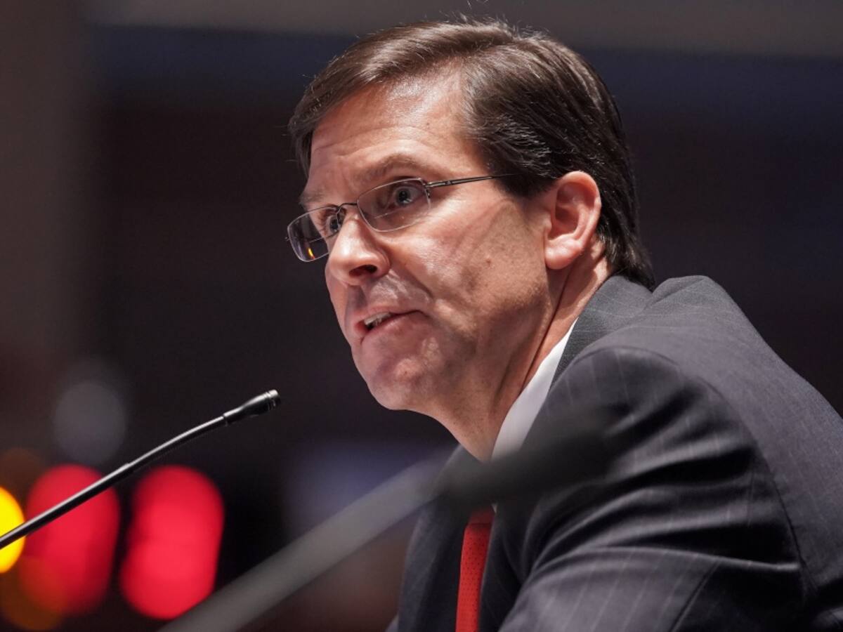 Trump despide a su secretario de Defensa, Mark Esper