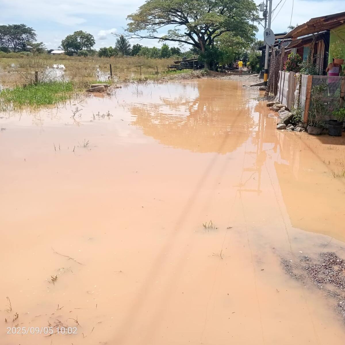 Tarazá ya sufre los embates de las lluvias: más de 80 familias quedaron afectadas por inundaciones