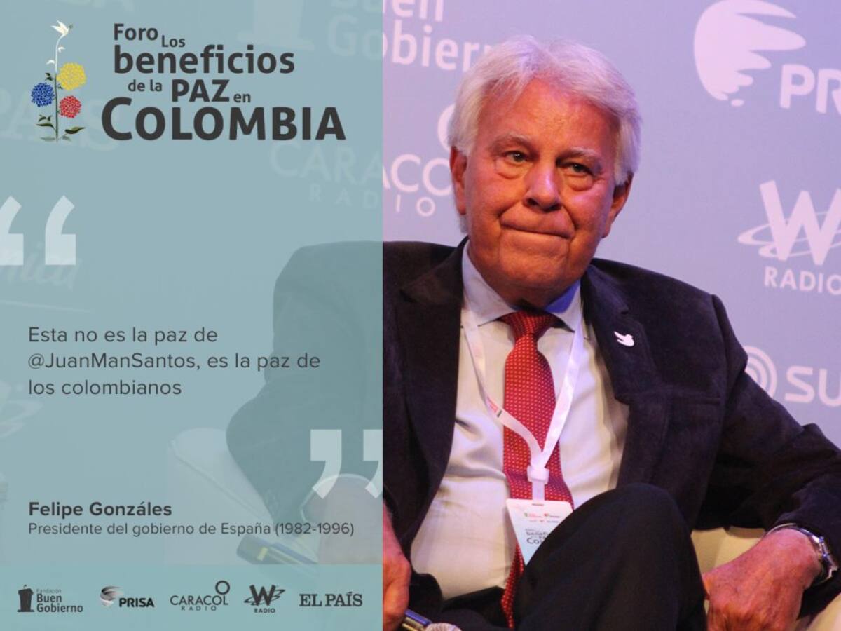 Y que ahora que el presidente Juan Manuel Santos, lo logró no es justo que se critique su actuación, que según él, beneficiará a todos los colombianos.