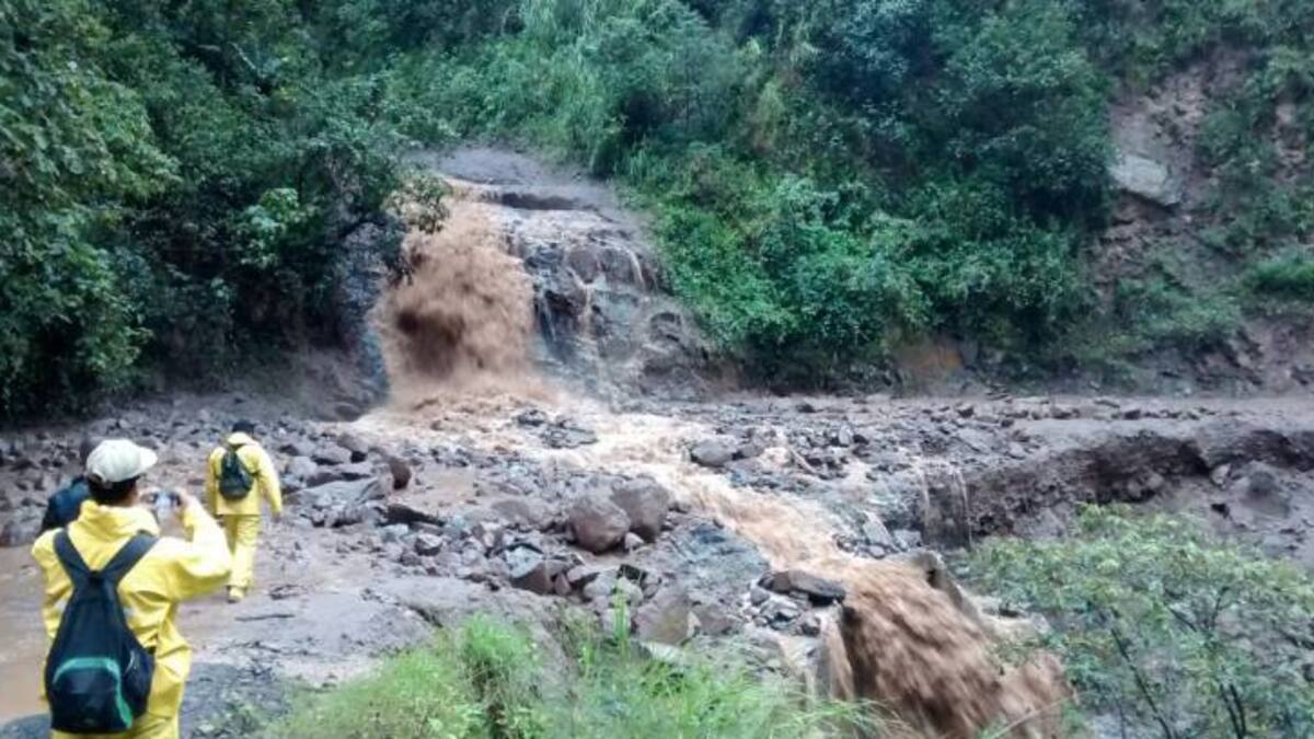 Lluvias torrenciales vuelven a dejar incomunicado a Boyacá con Casanare