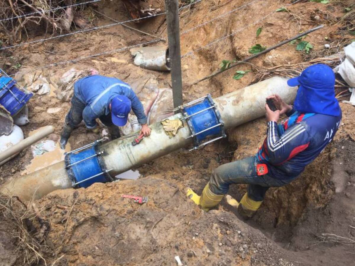 11 barrios de Bucaramanga no tendrán agua esta tarde