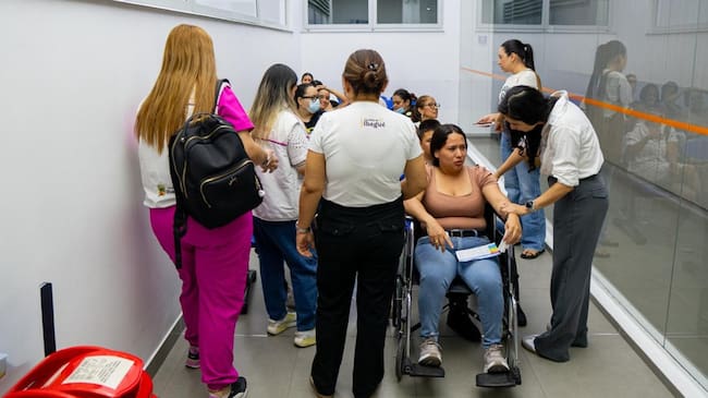 Inspección a las salas de urgencias en Ibagué - Foto: Alcaldía de Ibagué